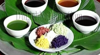 Phương pháp làm món xôi ngũ sắc của đồng bào dân tộc tày